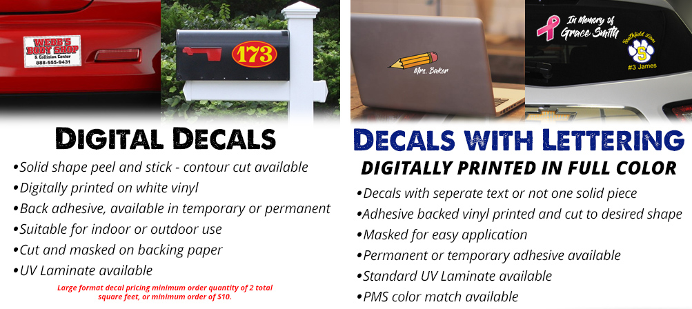 Wholesale Decals